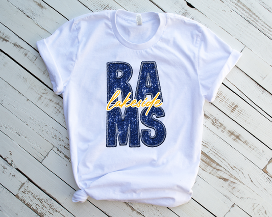 Youth- Rams Stacked Sequins