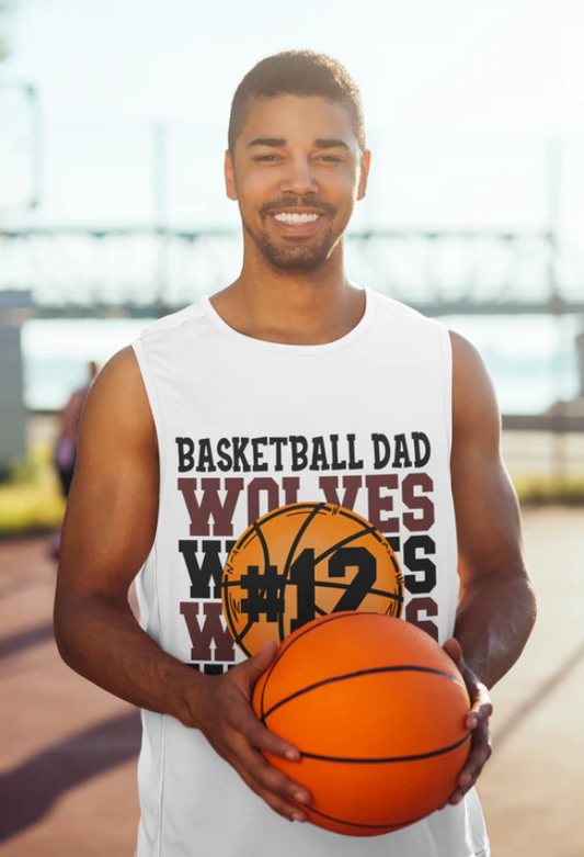 Wolves Basketball Dad