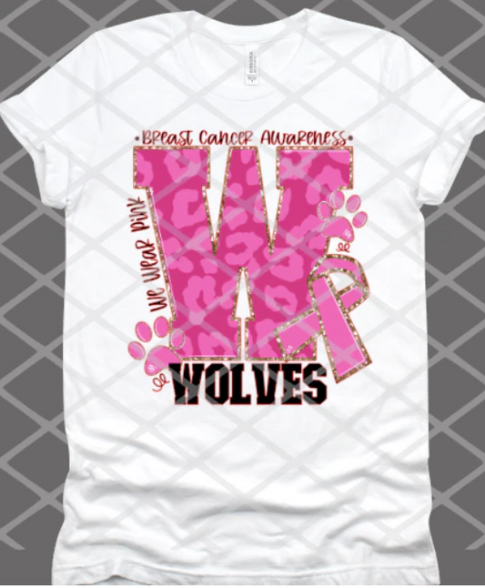 Pink Out Wolves- W