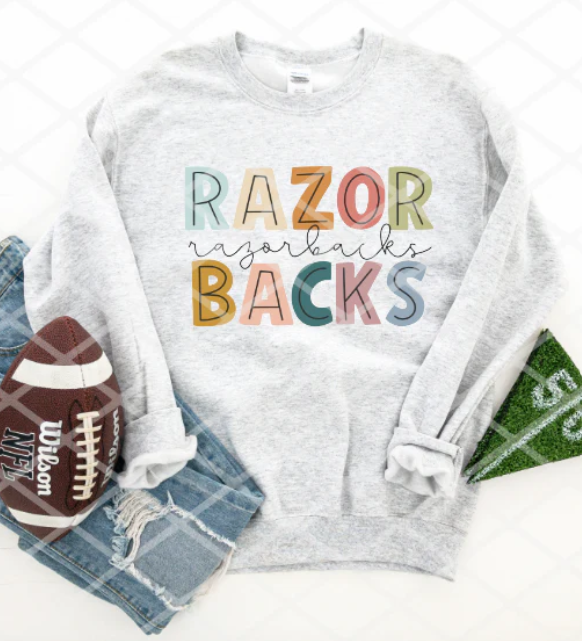 Razorbacks Color Block