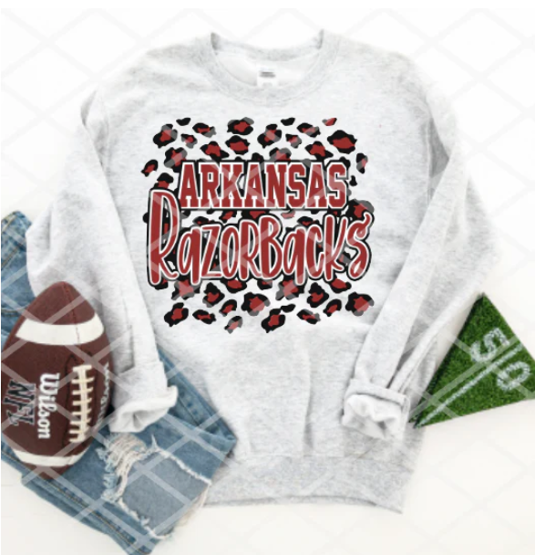 Arkansas Razorbacks Leopard