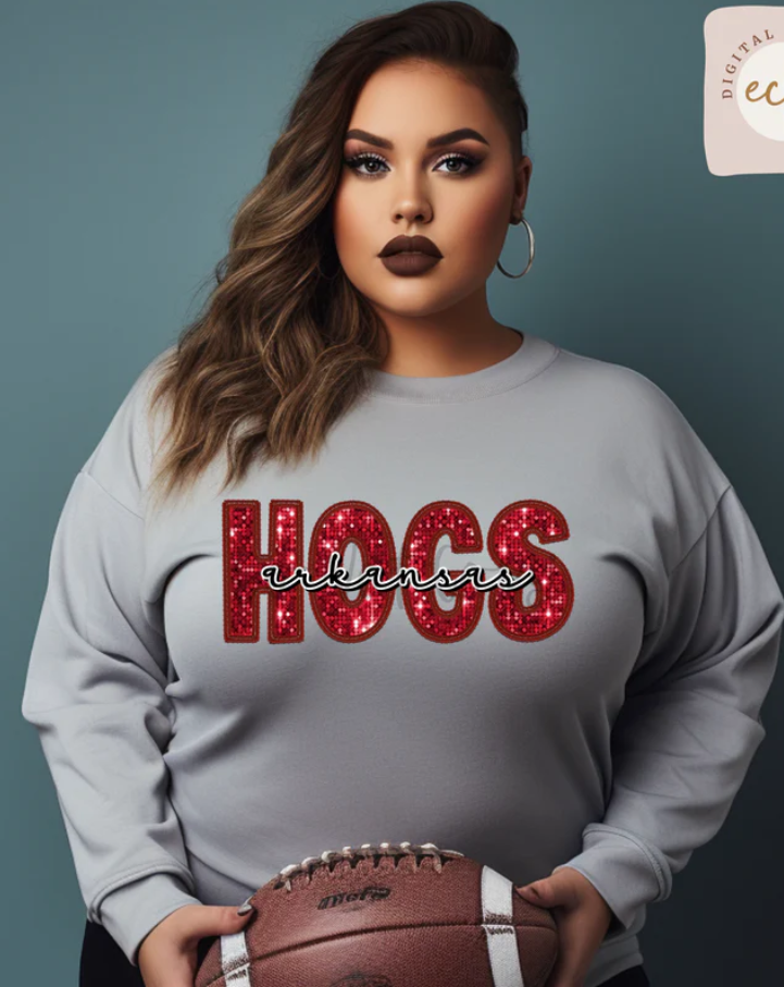 Hogs Faux Sequins