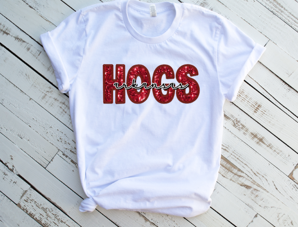 Hogs Faux Sequins