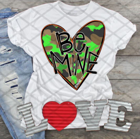 Camo Be Mine Heart