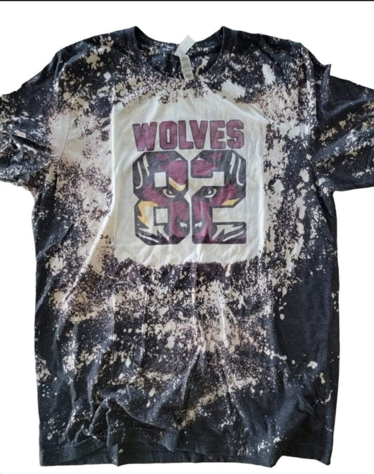 Custom Wolves Sports Number