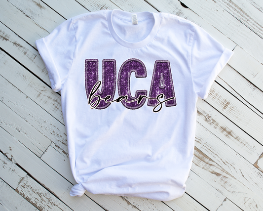 UCA Faux Sequins